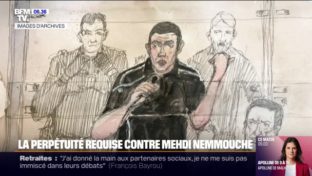 Procès de Mehdi Nemmouche: la perpétuité requise contre le jihadiste accusé d'avoir détenu quatre journalistes français en Syrie pour le compte de Daesh