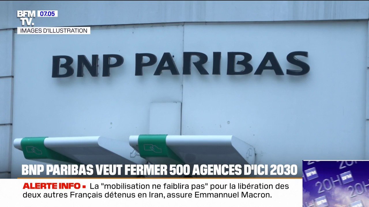 BNP Paribas veut fermer 500 de ses agences d’ici à 2030