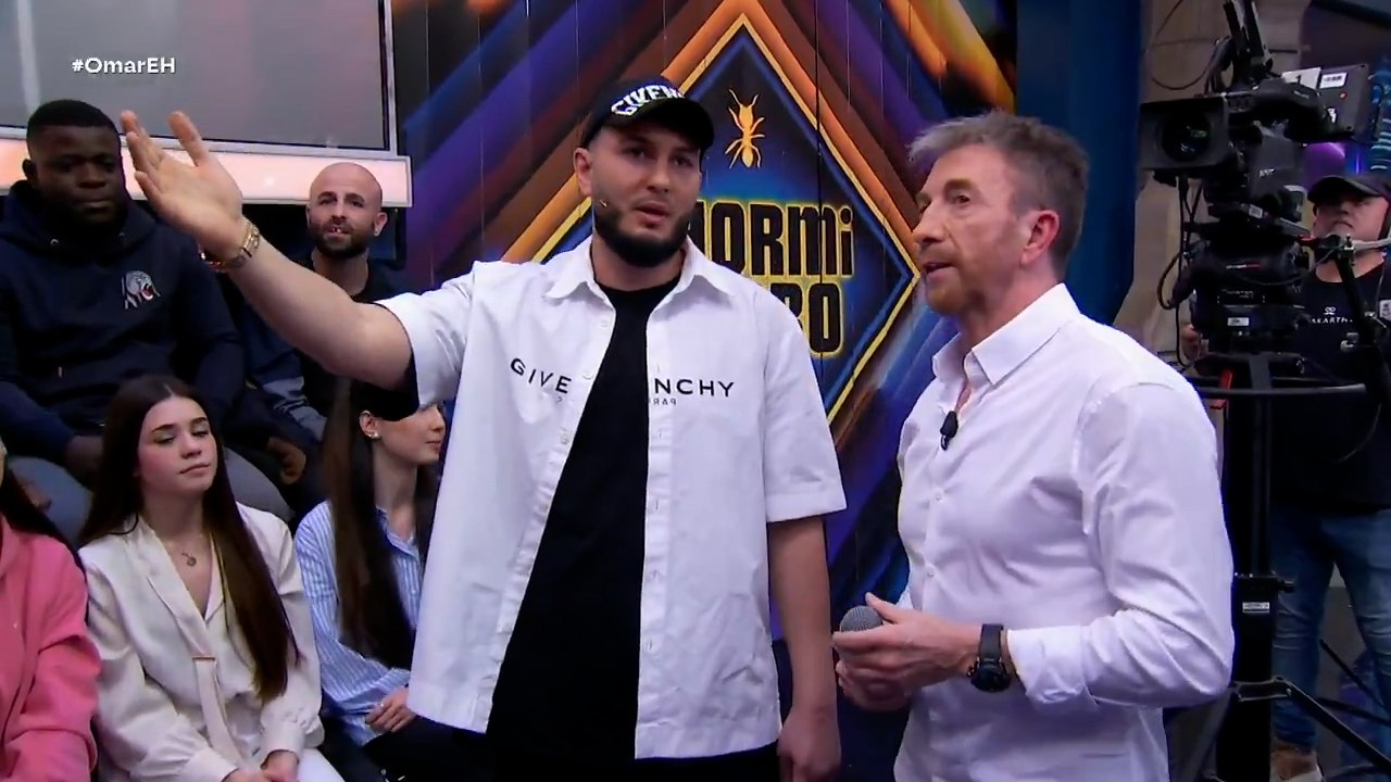 Pablo Motos conoce al entrenador de boxeo de Omar Montes