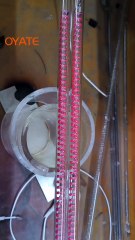 Carbon Fiber Medium Wave Infrared Lamp for The Production of Electric Motors.