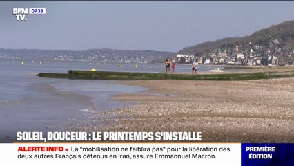 Beau temps: en Normandie, les habitants profitent d’un aparté ensoleillé avant le retour de la pluie