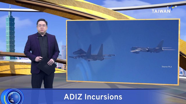 20 Chinese Aircraft Breach Taiwan's Air Defense Identification Zone
