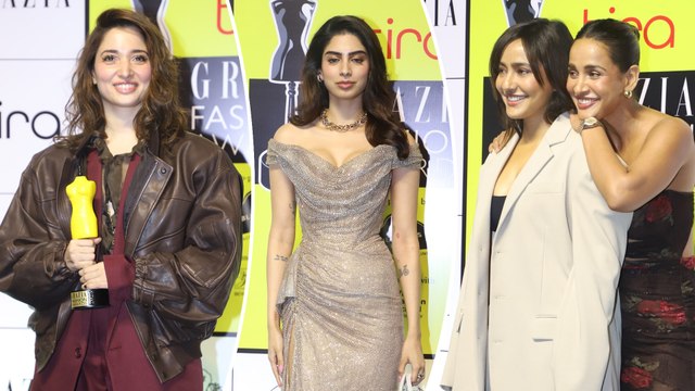 It's a starry bash at the Grazia Fashion Awards 2025 event as celebs including Tamannaah Bhatia, Neha Sharma, Aisha Sharma & Khushi Kapoor grace the grand night!