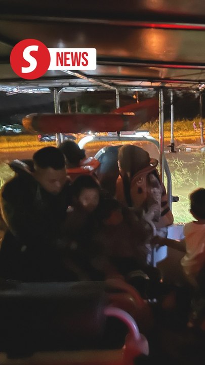 Sandakan flood worsens, landslide reported amid continuous heavy rain