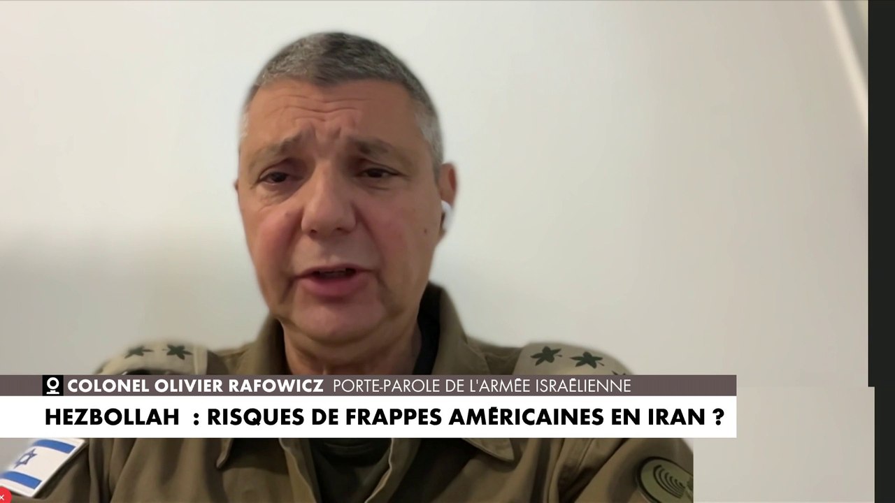 Colonel Olivier Rafowicz : «Des centaines de terroristes du Hamas ont été éliminés»