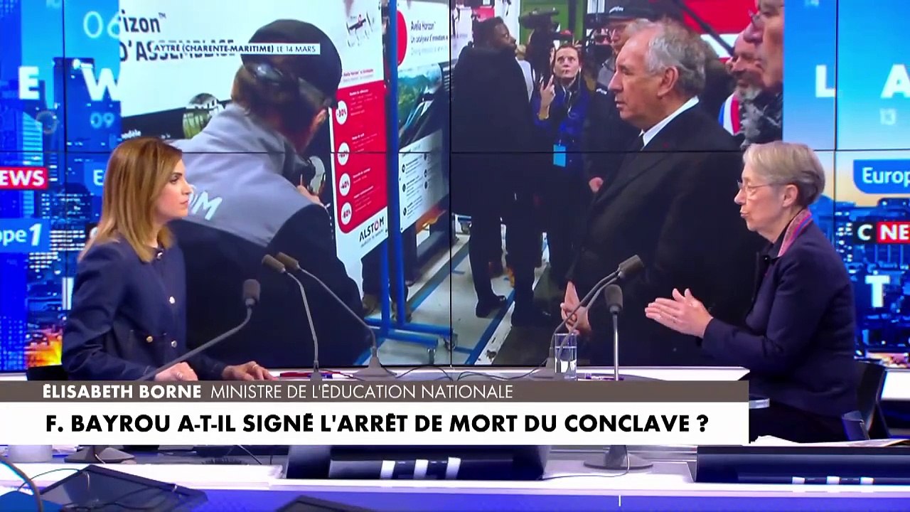 Retraites : «Ceux qui voudraient abroger la réforme ne disent pas la vérité», estime Élisabeth Borne