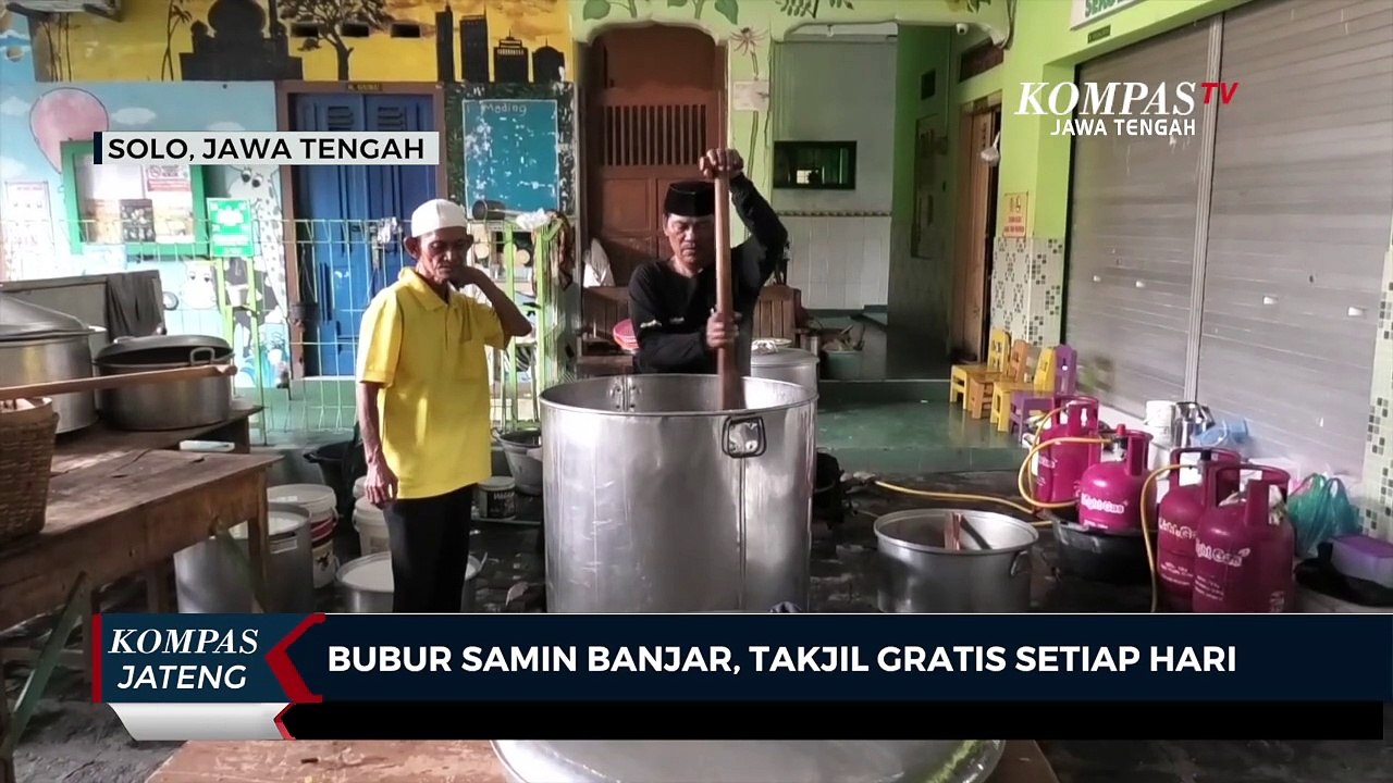 Bubur Samin Banjar, Takjil Gratis Setiap Hari