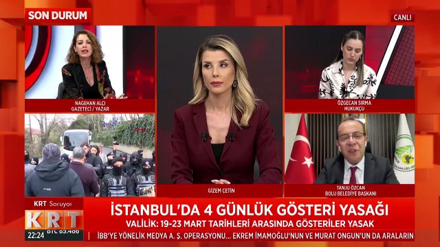 Tanju Özcan ve Nagehan Alçı canlı yayında birbirine girdi