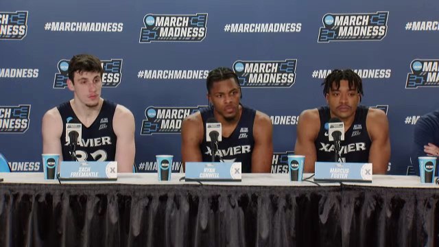 Xavier First Four Postgame Press Conference - 2025 NCAA Tournament