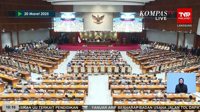 [FULL] Tok! DPR Sahkan RUU TNI di Rapat Paripurna, Begini Poin-Poin Perubahannya