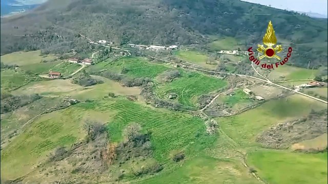 Terremoto a Potenza, il video delle verifiche dei Vigili del Fuoco