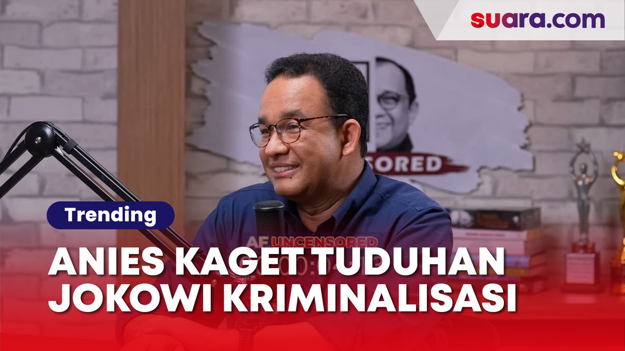 Reaksi Anies Usai Hasto Sebut Jokowi Lakukan Upaya Kriminalisasi: Kaget, Nggak Pernah Terbayang