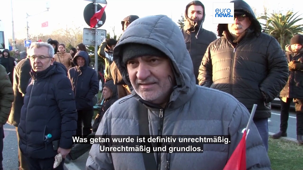 Türkei: Protest gegen Festnahme des Istanbuler Bürgermeisters Ekrem İmamoğlu