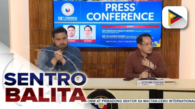 Ilang kongresista, naalarma sa pagkalat ng fake news matapos maaresto si dating Pangulong Duterte; resulta ng survey hinggil sa pagpapanagot kay Duterte, patunay na nais ng mga Pilipino na makamit ang hustisya ayon kay Rep. Adiong