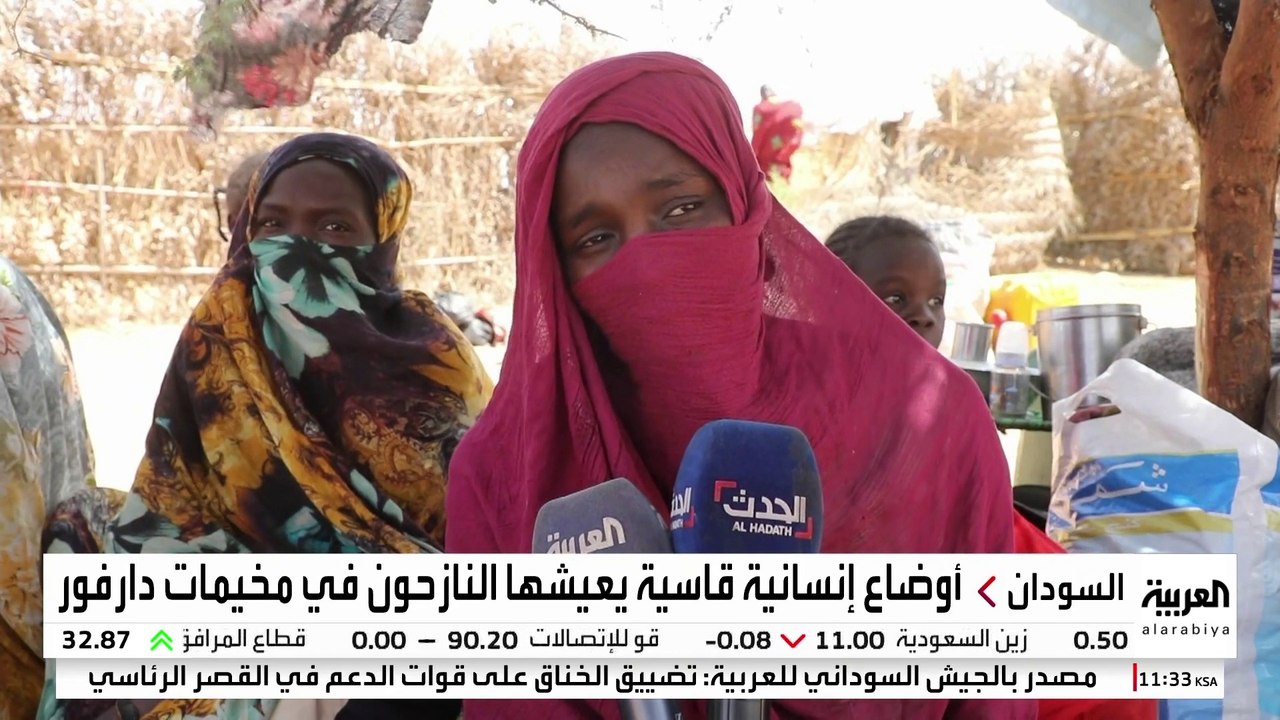 آلاف النازحين في دارفور يواجهون خطر المجاعة في رمضان
