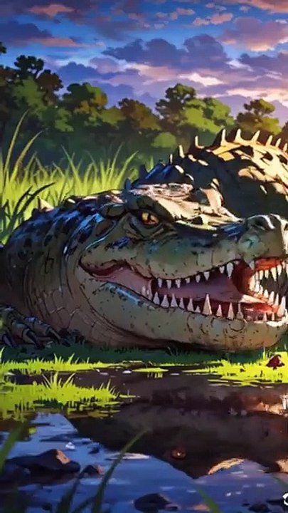 CROCODILE Facts #shorts #facts #animal #wildlife #crocodile #survival #funfacts