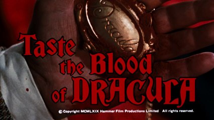 Taste the Blood of Dracula - 1970 [Hammer]