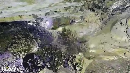 Galeries souterraines sous le village du Pradal dans l'Hérault