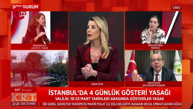 Tanju Özcan ve Nagehan Alçı canlı yayında tartıştılar: 'Herkese iyi akşamlar Nagehan hariç!'
