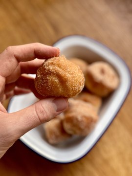 Faire des donuts maison juste pour manger des donut holes 🧡 | Donuts façon Krispy Kreme Maison
