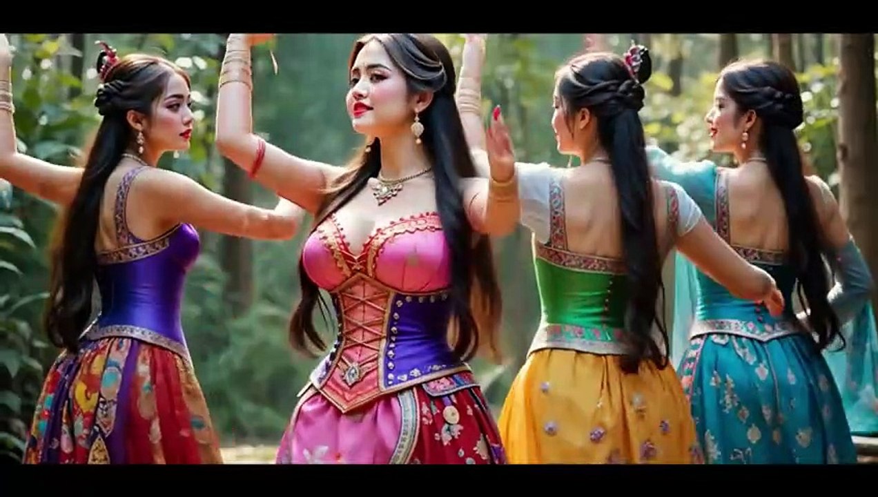 The Dance of Raindrops (إيقاع المطر) – Mesmerizing Arabic Belly Dance Music _ Official AI Video