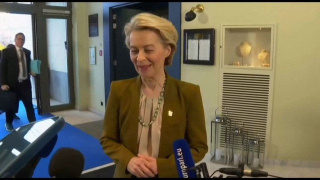 Ursula von der Leyen: Questi sono giorni decisivi per l'Europa