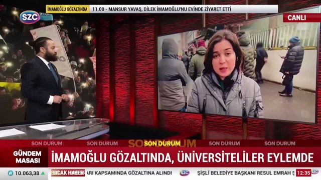 Dün İstanbul Üniversitesi ve ODTÜ'de başlamıştı: Üniversiteliler İmamoğlu'na destek için bugün de ayakta