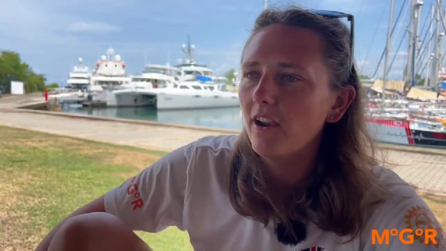 ALMA Class Globe 580 - 5.8m Homebuilt Plywood Boat Sail Solo Around the World Jasmine Harrison's Mini Globe Leg1 Interview