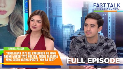 Fast Talk with Boy Abunda: Lianne at Yasser, may mainit na mga rebelasyon! (Full Episode 558)
