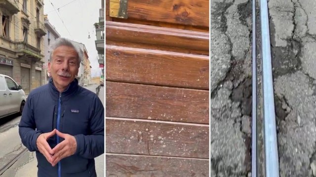 Giovanni Storti e le buche in via Bramante a Milano: «Sarà declassata e si chiamerà viottolo di campagna Bramante»