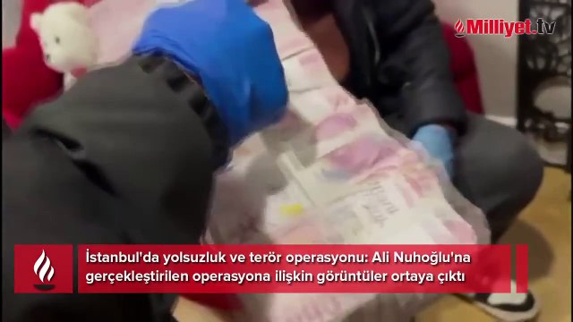 İstanbul'da yolsuzluk ve terör operasyonu! Ali Nuhoğlu'nun 40 milyon lirayla yakalandığı anın görüntüleri ortaya çıktı