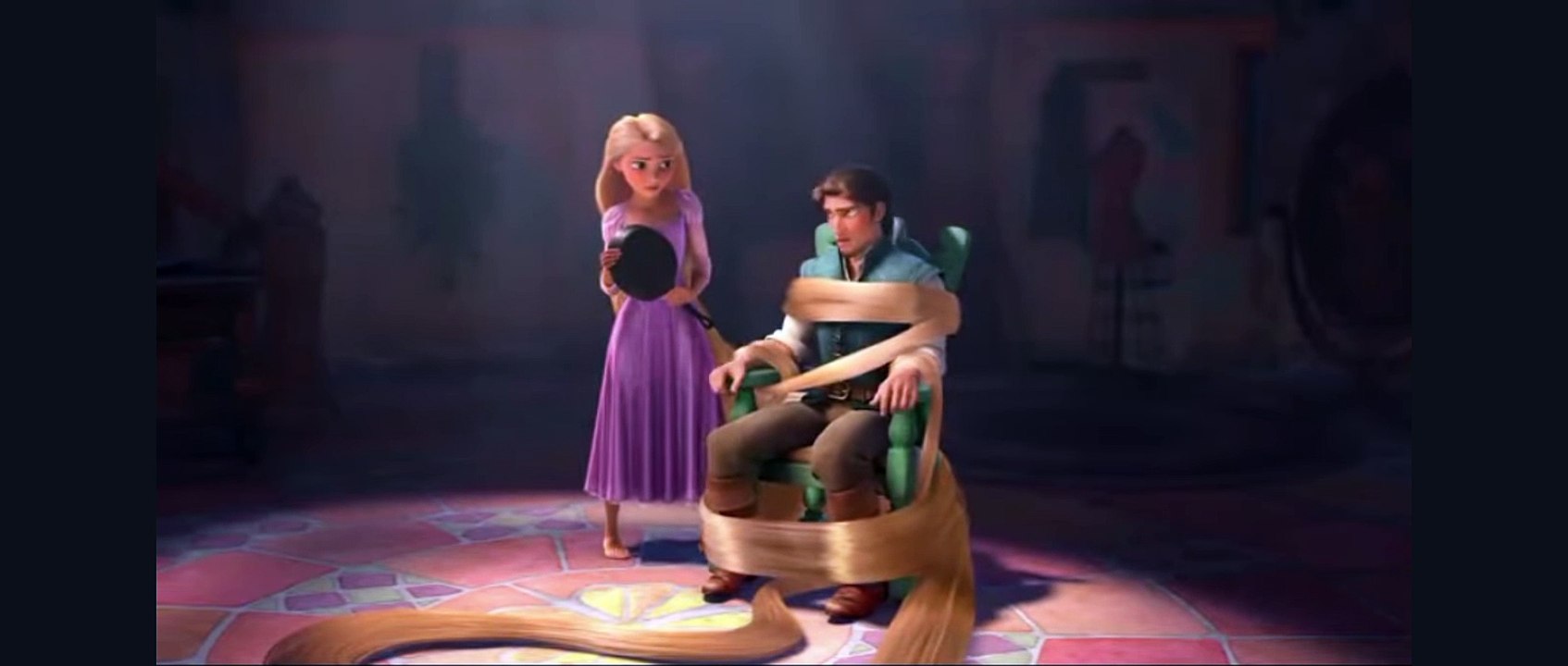 Tangled (2010): Flynn Rider Stealing the Crown scene in Hindi | Tangled 10th Anniversary