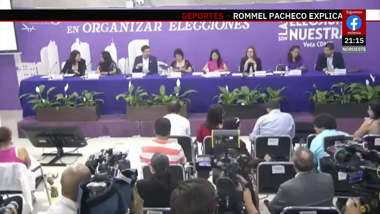 Presentan las boletas para la elección de magistrados y jueces en la CdMx