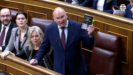 Enfrentamiento entre Miguel Tellado y presidente en funciones de la Cámara, Alfonso Rodríguez