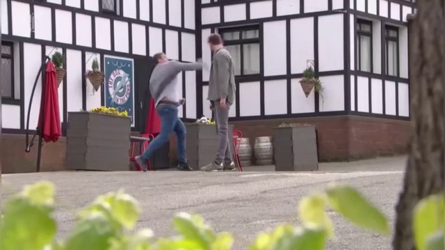 Hollyoaks Warren Fox Attacks & Punches Damon Kinsella 20th & 21st June 2022