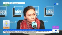 Gaelle Morvan , secrétaire générale de la CGT dans la Drôme
