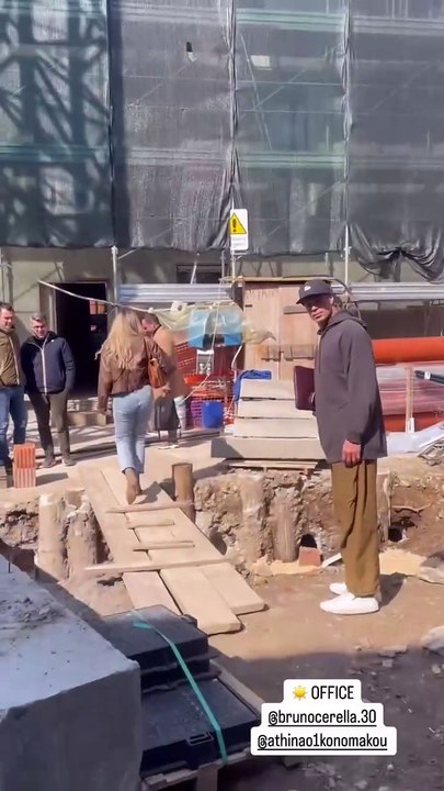 Πλάνα από το μέρος που θα γίνει το σπίτι της Αθηνάς Οικονομάκου και του Μπρούνο Τσερέλα