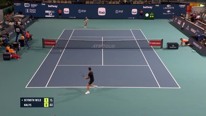 Miami - Ça passe pour Quentin Halys