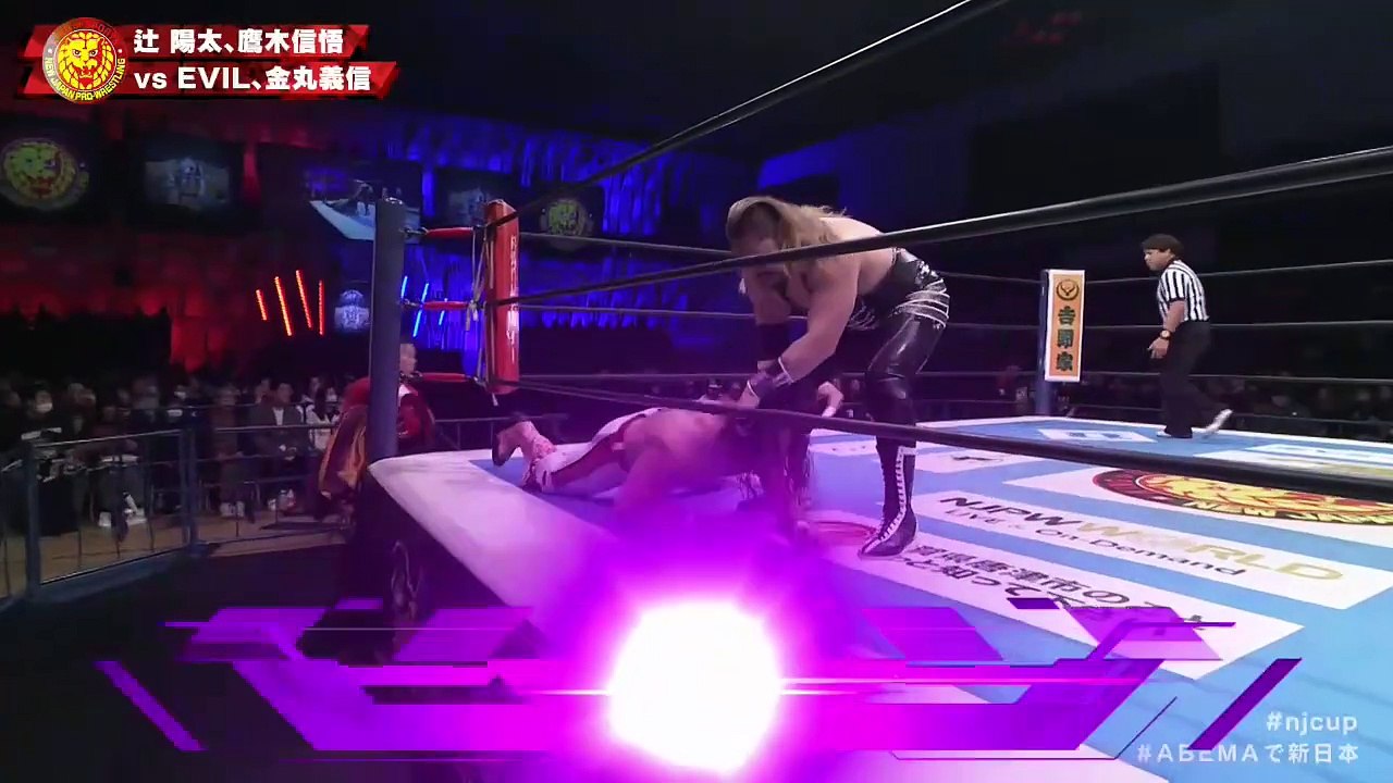 Shingo Takagi & Yota Tsuji vs Yoshinobu Kanemaru & EVIL: NEW JAPAN CUP 2025 FINAL (3/20/2025)