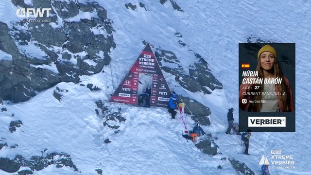 Núria Castan Baron Snowboard Women Third Place Run - 2025 YETI Xtreme Verbier by Honda