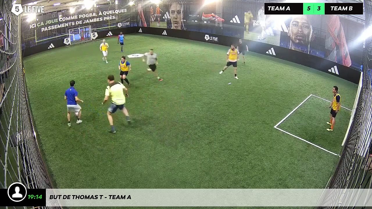 But de Thomas T - Team A