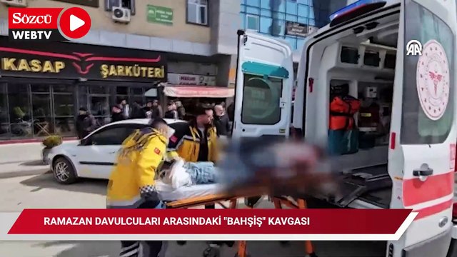 Ramazan davulcuları arasındaki bahşiş kavgası