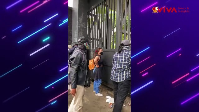 Massa Geruduk Gedung DPR Tolak Pengesahan UU TNI