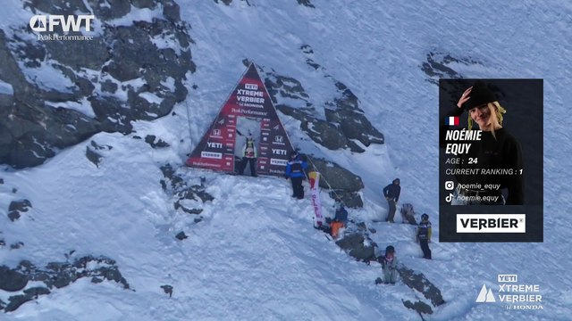 Noémie Equy Snowboard Women Winning Run - 2025 YETI Xtreme Verbier by Honda