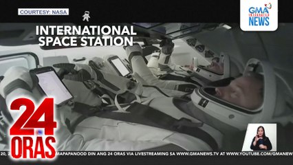 2 astronaut, balik-Earth na matapos 9 na buwang stranded sa kalawakan | 24 Oras