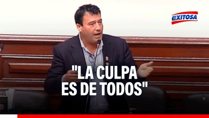 Edwin Martínez quita responsabilidad a Santiváñez en crisis de inseguridad: "La culpa es de todos"