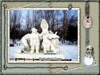 SCULPTURES SUR NEIGE