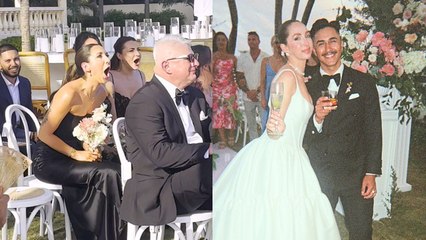 Couple stuns guests by revealing they're already married - during the ceremony