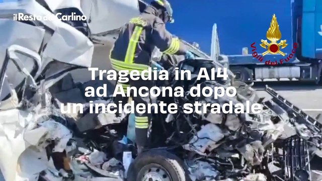 Tragedia in A14 ad Ancona dopo un incidente stradale: il video