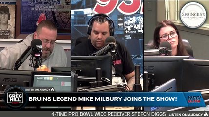 The Greg Hill Show: Mike Milbury says the Bruins lack high-end talent and "game-changers"